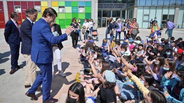 Mañueco en el acto celebrado en Salamanca