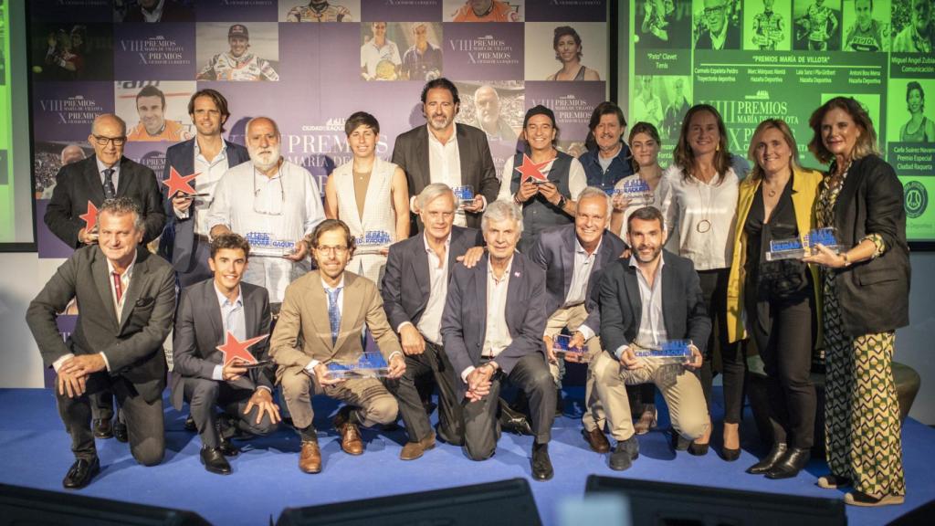 Galardonados en los Premios Ciudad de la Raqueta y María de Villota 2021