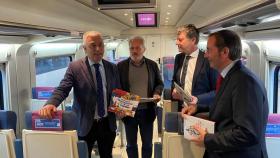 Los trenes de Renfe promocionarán la celebración del Día das Letras Galegas
