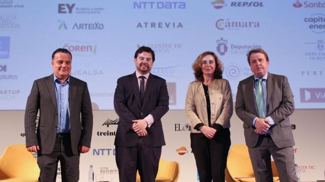 Mesa redonda en el Foro ‘La Galicia que viene’.