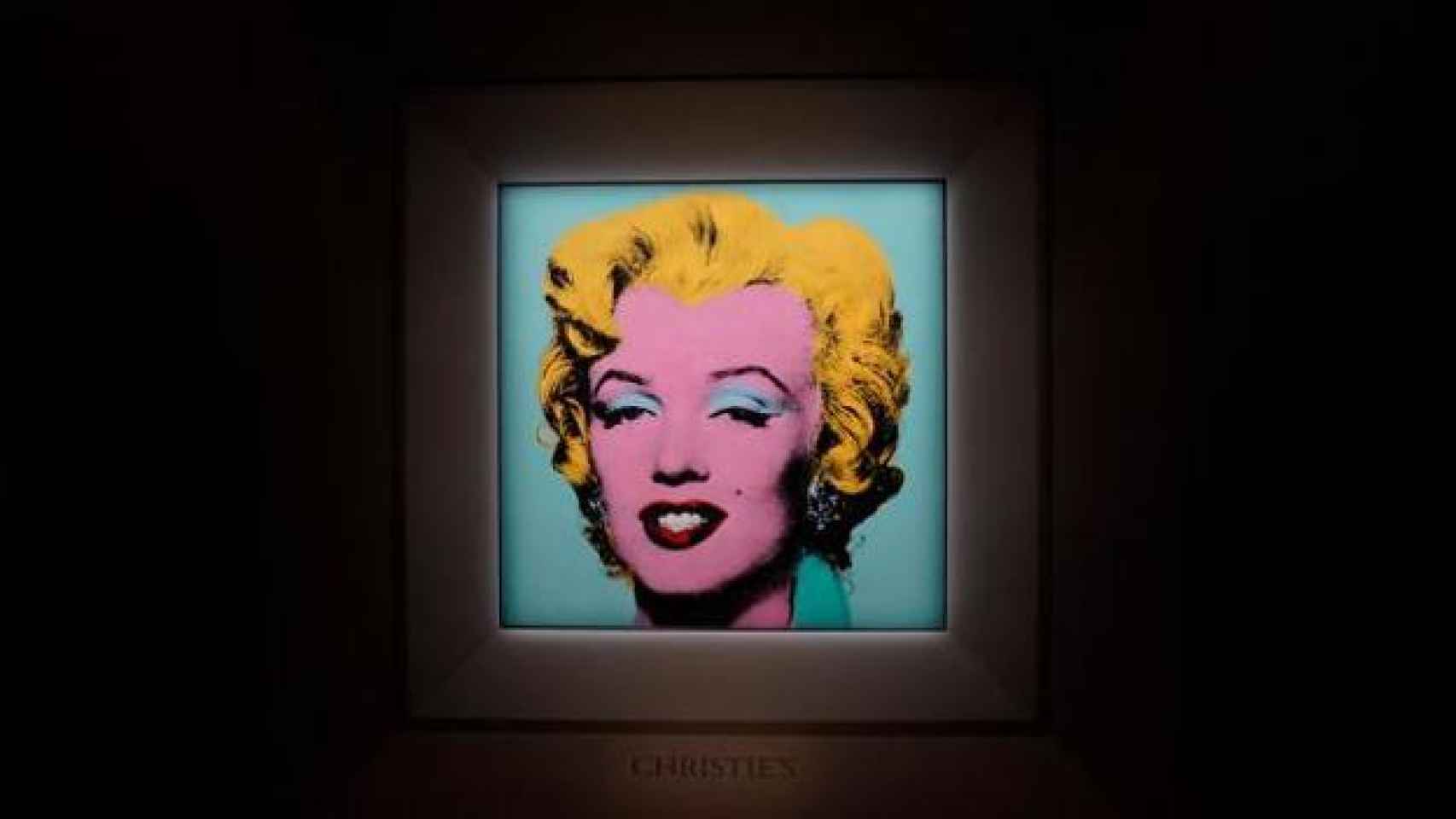 Shot Sage Blue Marilyn, retrato de la actriz  realizado por Warhol y subastado el lunes que batió récords.