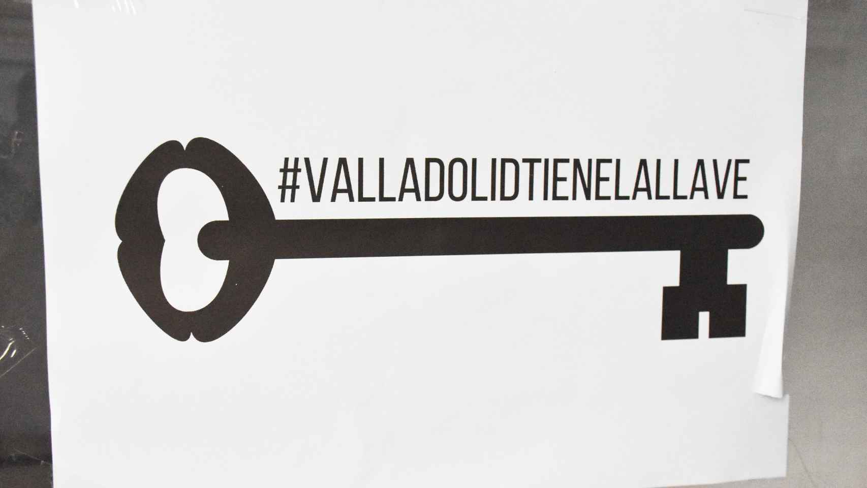 El misterioso cartel que se ha visto por las calles de Valladolid en los últimos días
