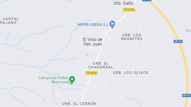 Muere un hombre atropellado por un camión de reparto en El Viso de San Juan (Toledo)