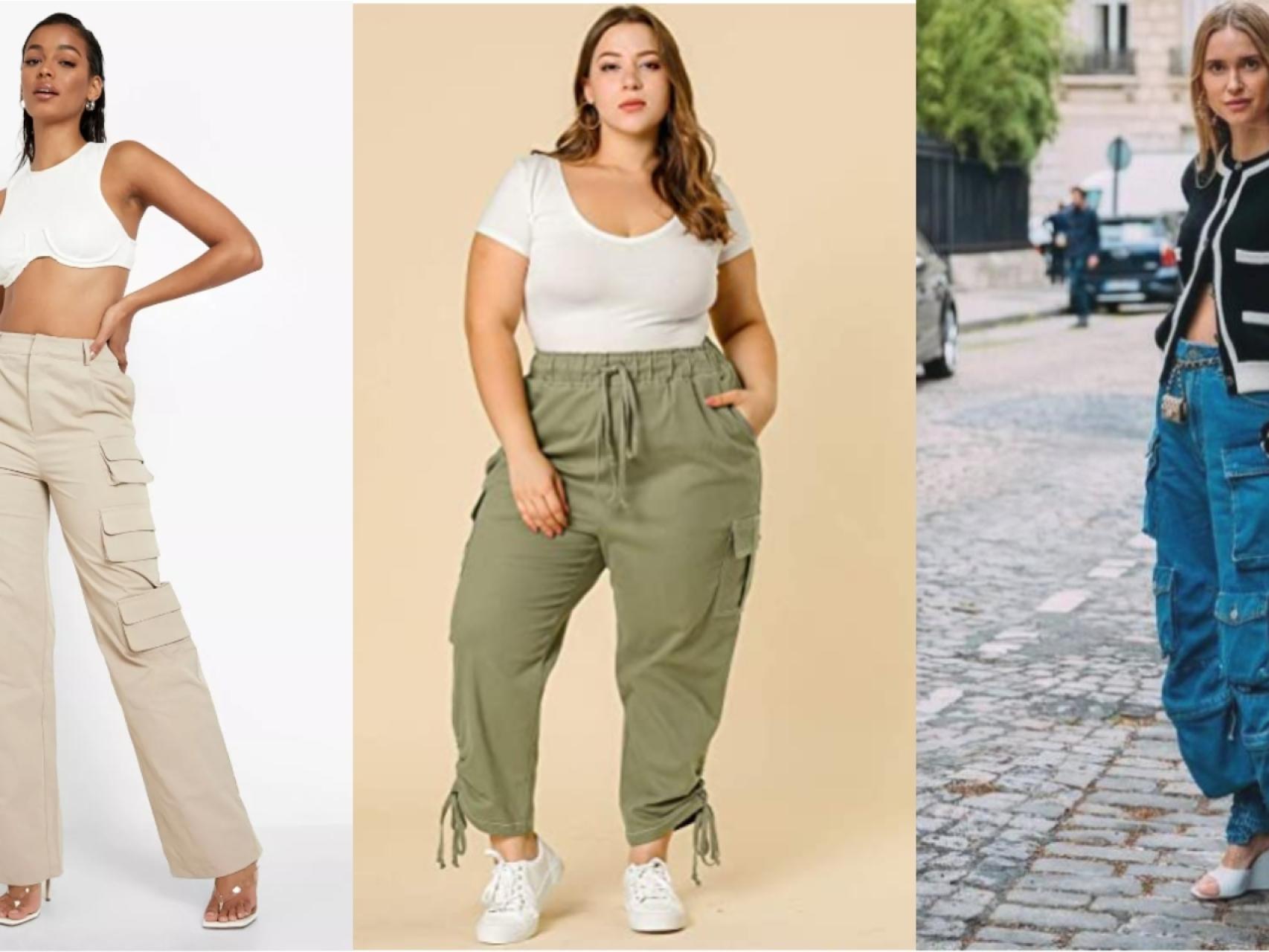 Las mejores ofertas en Pantalones Cortos Cargo denim sin marca para mujeres