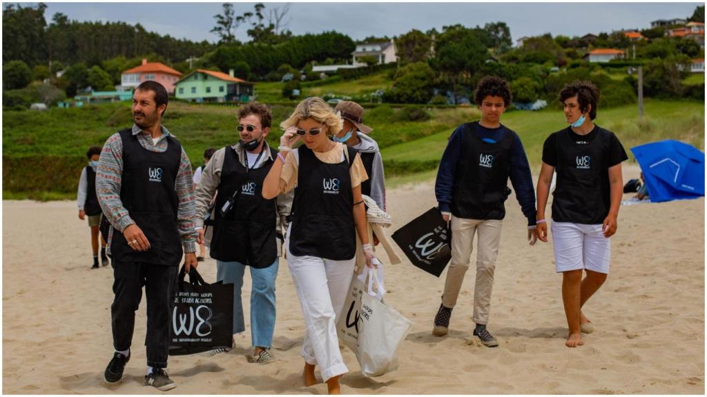 Recogida de residuos en el ‘Pantin Classic’.