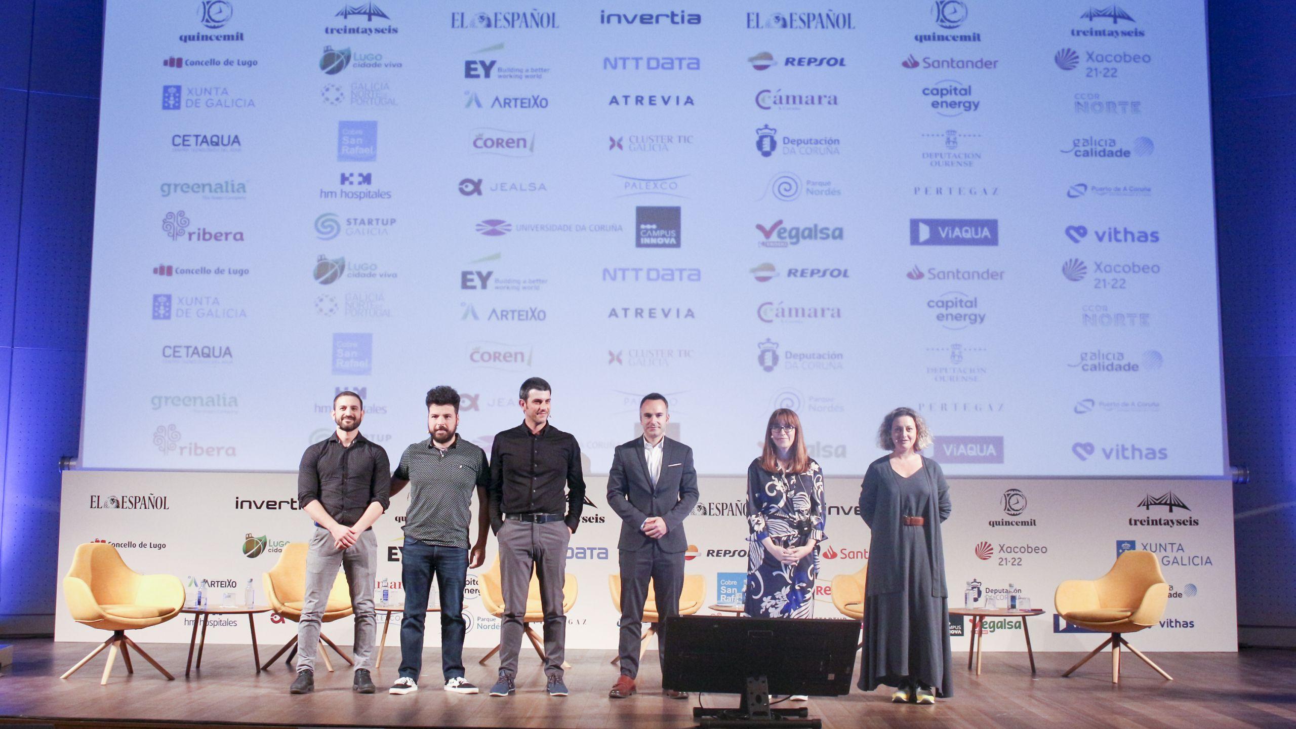 Participantes en la mesa redonda (Foto: Paula Quintás)