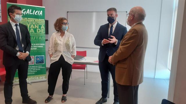 Gonzalo Trenor, visitó esta mañana las instalaciones de la Asociación Gallega para la Asistencia e Investigación de los Trastornos de la Personalidad –TP Galicia.