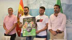 De izq a der; Eusebio Gómez, Jesús Gámez, José Bernal y Manuel Cardeña.