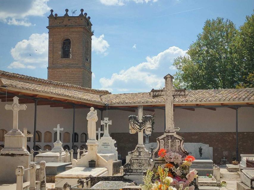 El cementerio de Brihuega, donde previsiblemente serán enterrados Manolo y Paloma este viernes.