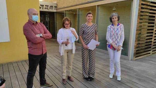 Clara San Damián en la presentación del Día de los Museos en Zamora