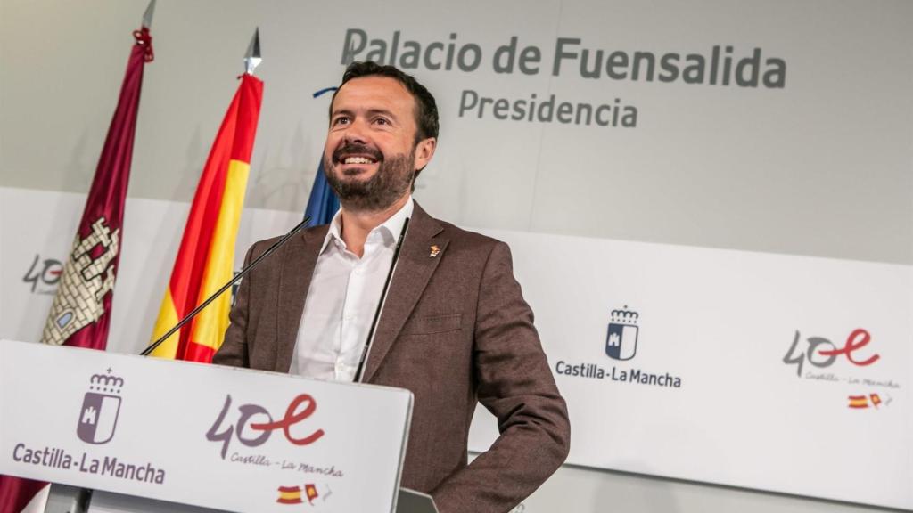 José Luis Escudero en rueda de prensa.