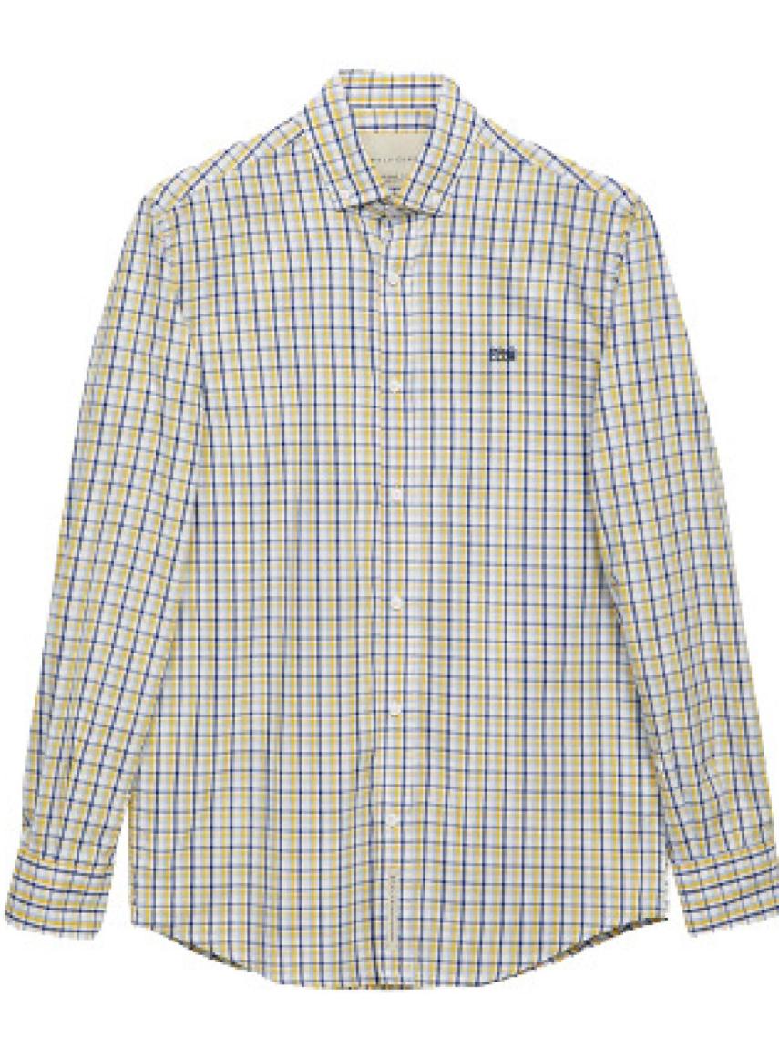 Camisa oxford de cuadros (Precio: 100 euros).