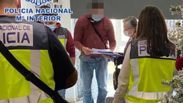 Una operación policial contra la inmigración ilegal