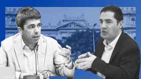 Carlos Mazón y Toni Francés, líderes de PP y PSOE en la Diputación de Alicante.