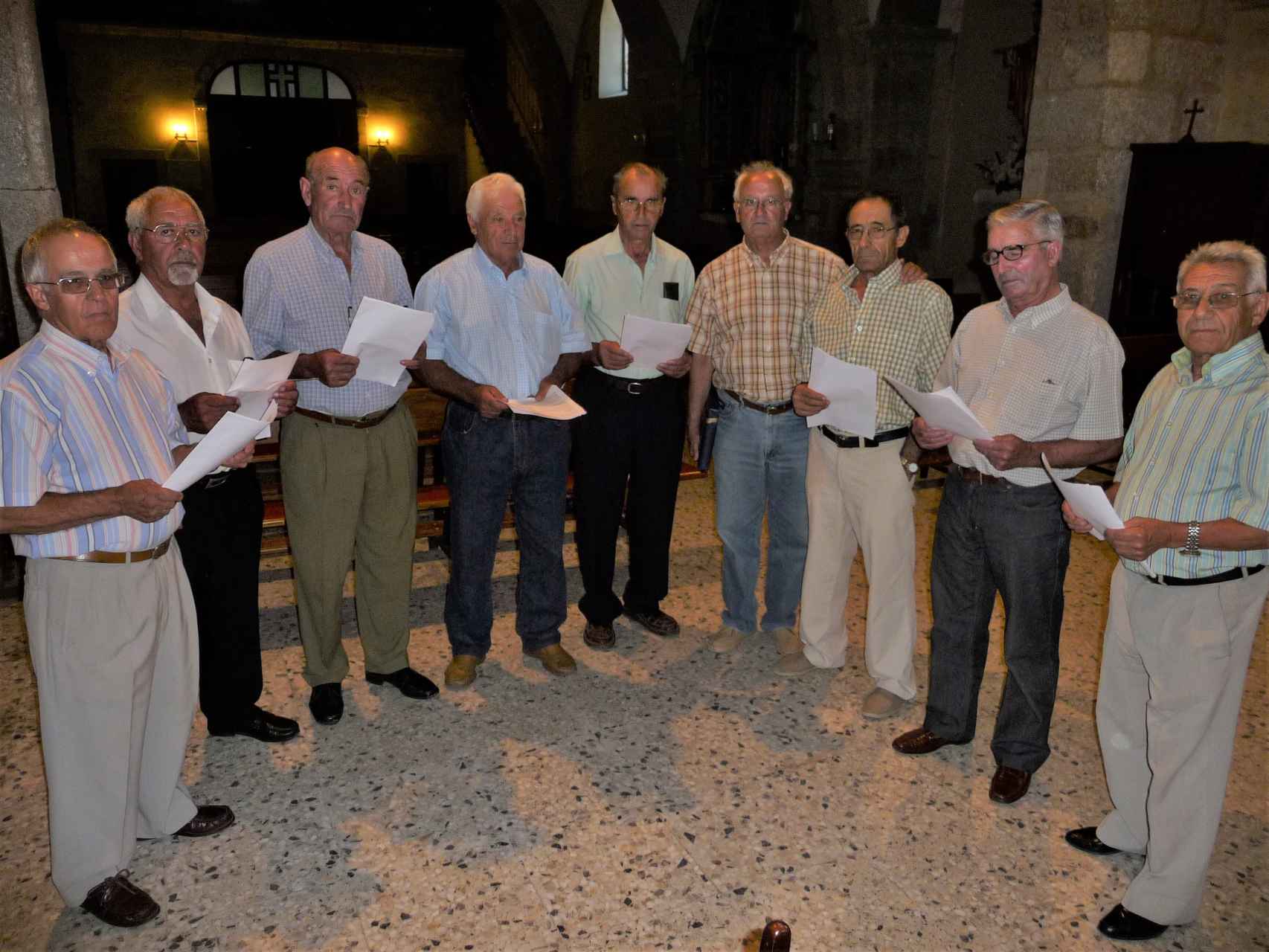 Grabación realizada en 2010, en Aldea del Obispo, de la misa popular en latín