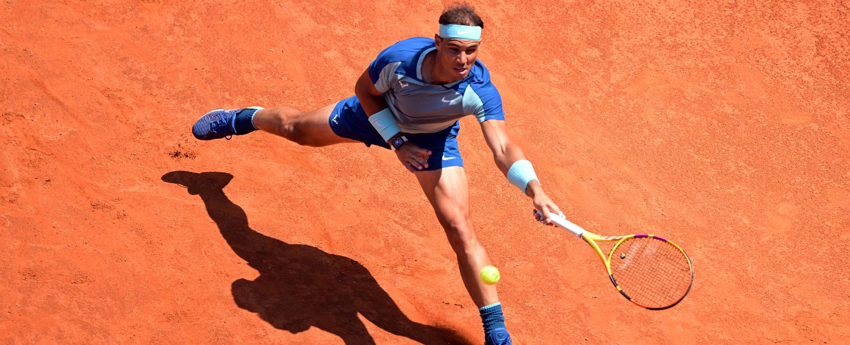 Rafael Nadal en el Master 1.000 de Roma