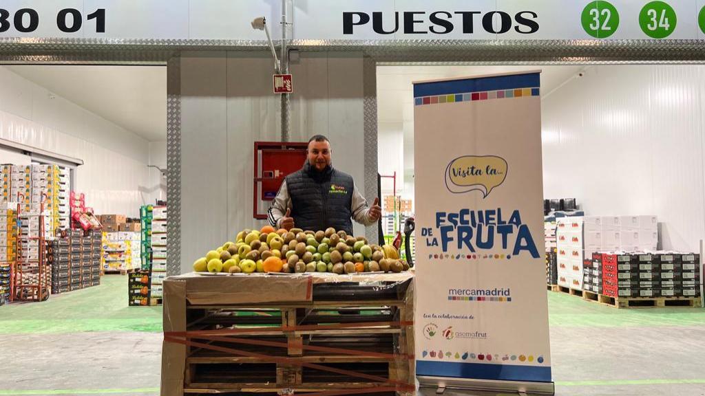 Rachid Hajaj, dueño y socio de la cadena de frutería Los Primos y mayorista en Mercamadrid.