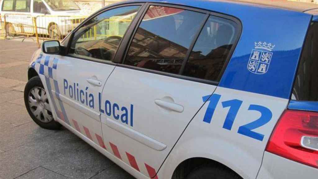 Coche patrulla de la Policía Local de Palencia