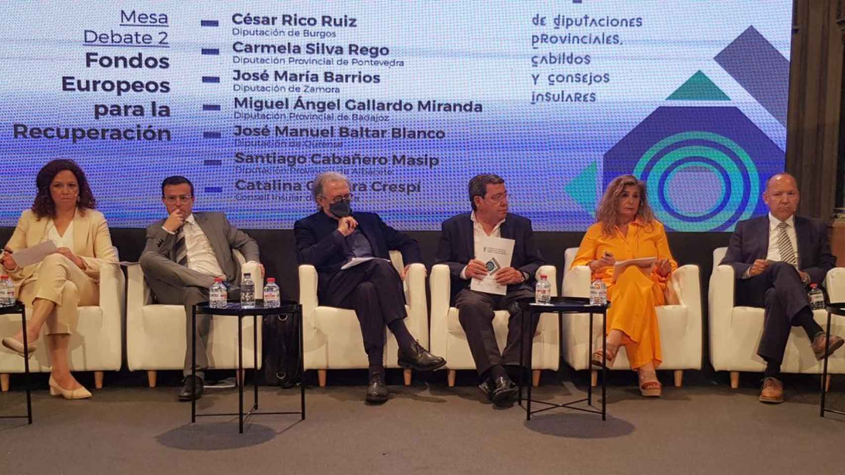 José María Barrios debate con el resto de líderes de instituciones provinciales su papel en los Fondos Europeos