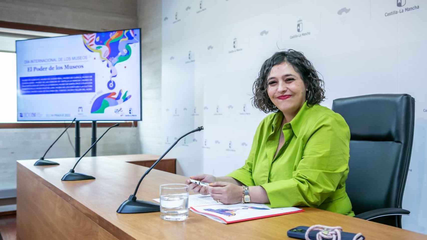 Ana Muñoz, viceconsejera de Cultura y Deportes. Foto: JCCM.