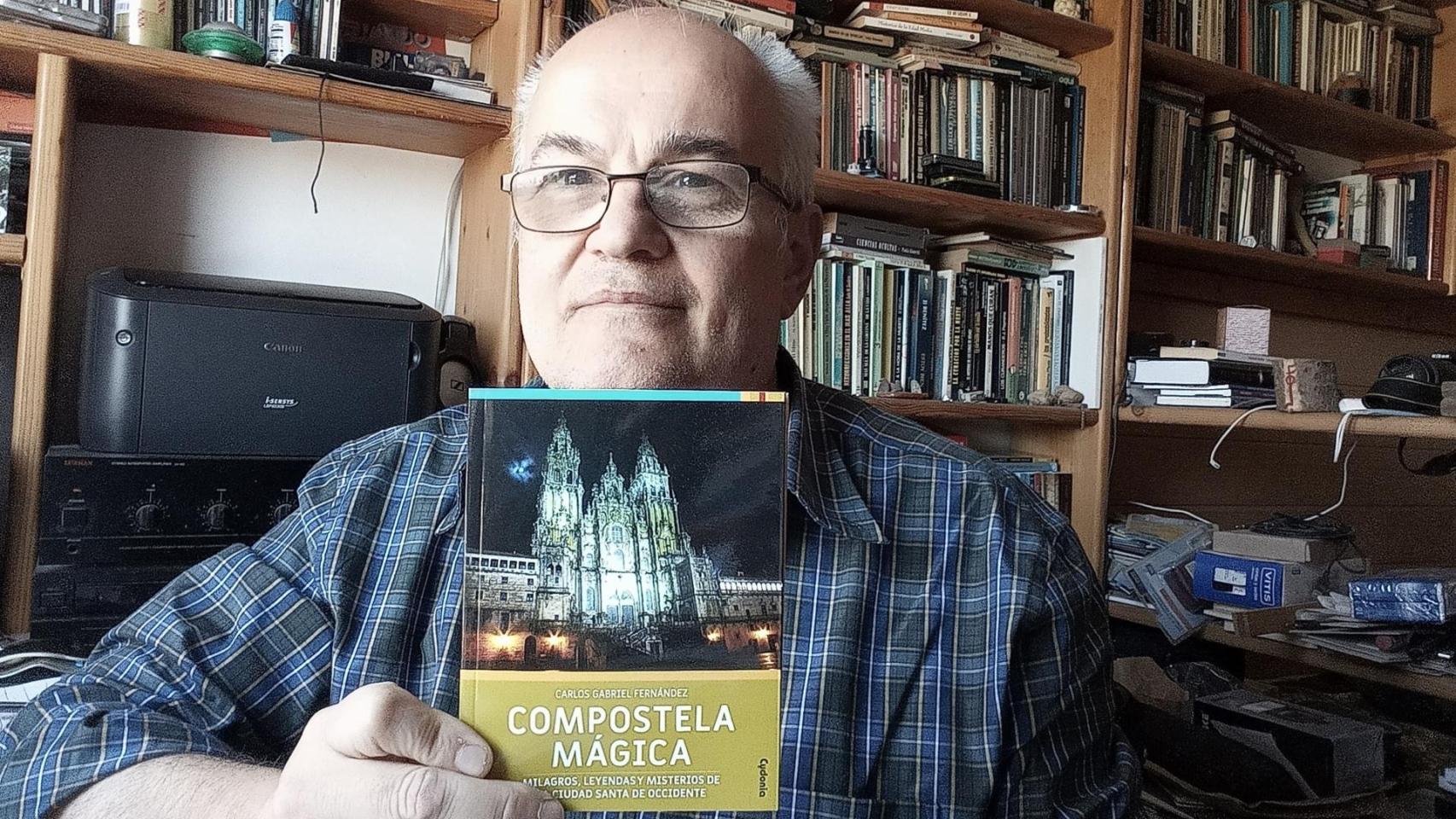 Carlos Gabriel Fernández, autor de ‘Compostela Mágica’.