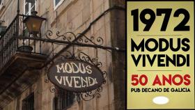 Modus Vivendi, el pub más antiguo de Santiago (y de Galicia) cumple 50 años