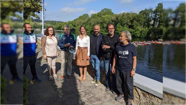 Inicio de la Gold River Race en Lugo.