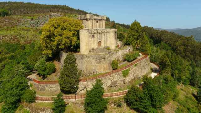 Castillo de Sobroso, en Mondariz (Pontevedra).