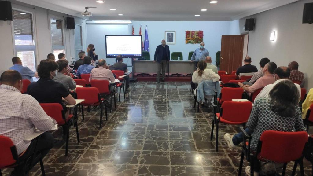 Los alumnos de la 'primera promoción' de operadores agroambientales de la Región de Murcia.