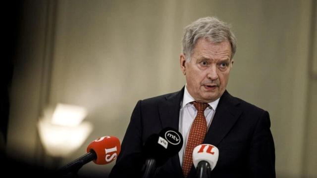 El presidente finlandés, Sauli Niinistö.