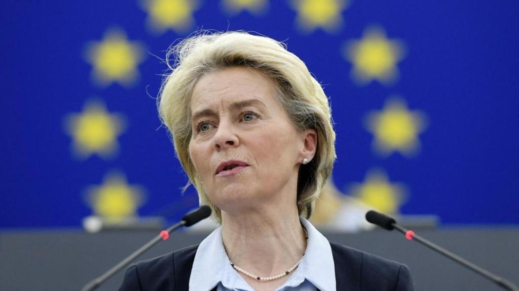 La presidenta de la Comisión Europea, Ursula von der Leyen.