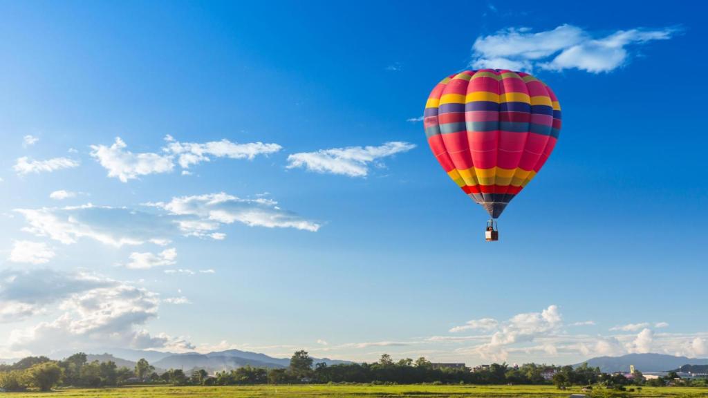 Imagen de archivo de un globo.