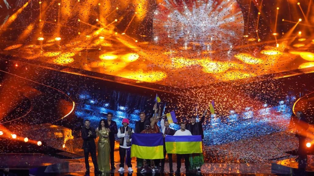 Ucrania triunfa en Eurovisión 2022.