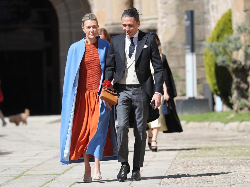 El matrimonio en la boda de Álvaro Falcó e Isabelle Junot.