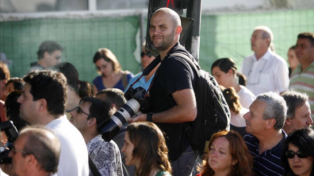 El fotoperiodista Jon Nazca, en una imagen.