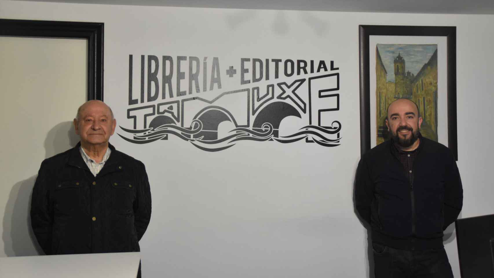 La primera librería de la historia de O Rosal (Pontevedra) vuelve a abrir sus puertas