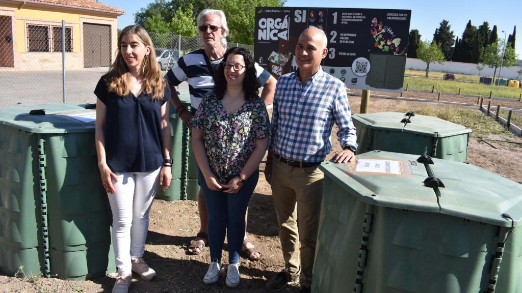 Nuevo compostaje en Ciudad Real. Foto: Ayuntamiento de Ciudad Real.