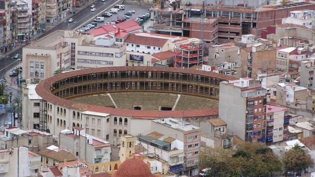 la Plaza de Toros de Alicante.
