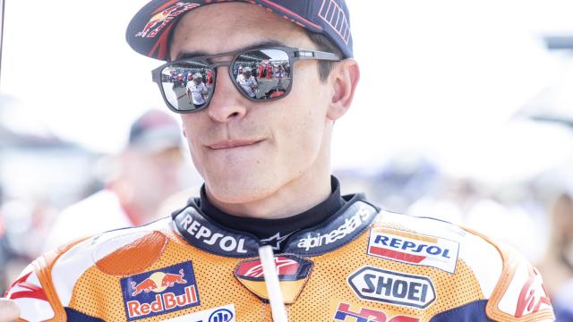 Marc Márquez antes de un Gran Premio