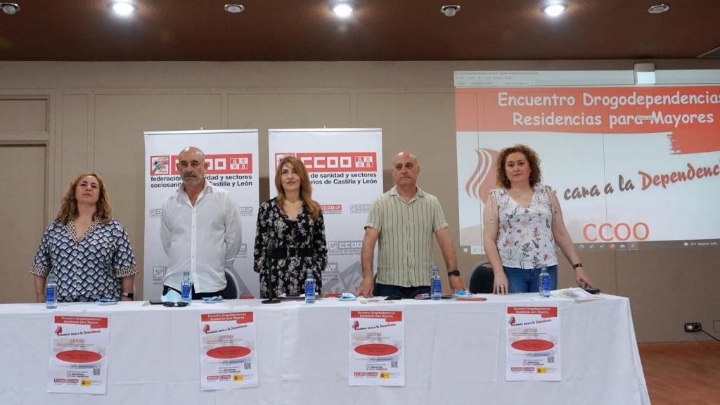La Federación de Sanidad y Sectores Sociosanitarios de CCOO Castilla y León celebra una Jornada para hablar sobre la drogodependencia en las Residencias de Tercera Edad