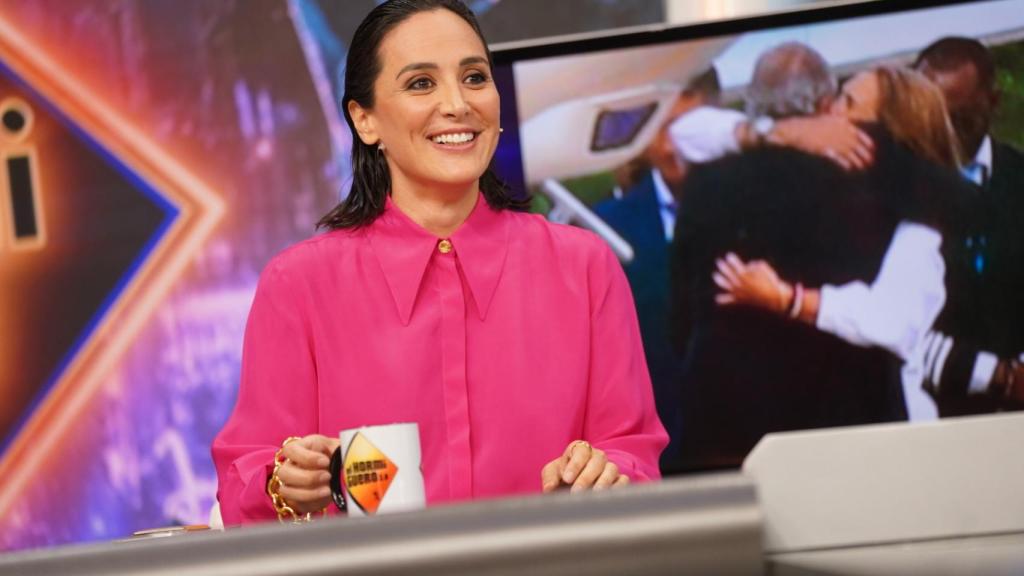 Tamara Falcó en 'El Hormiguero'.