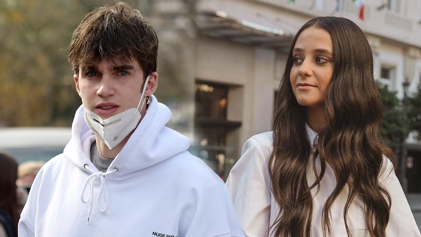 Pablo Urdangarin y Victoria Federica, en un fotomontaje de EL ESPAÑOL.
