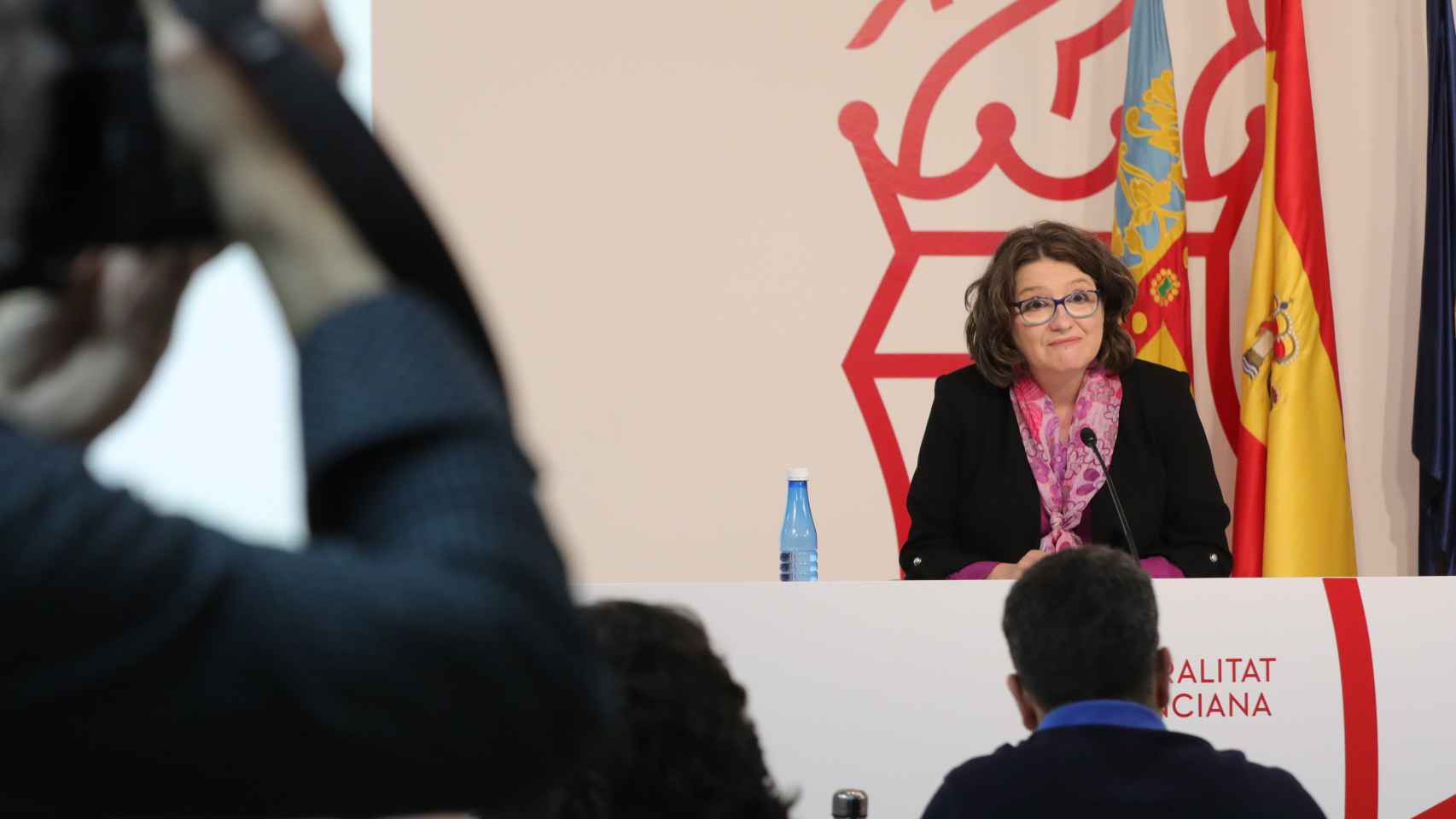 La vicepresidenta valenciana, Mónica Oltra.
