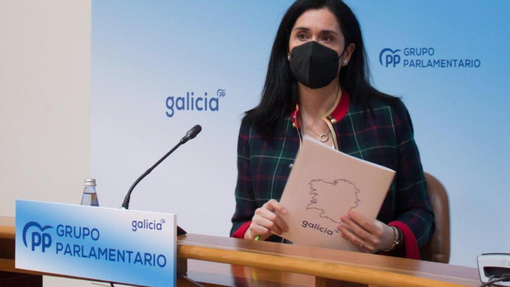 La viceportavoz de los populares en el Parlamento, Paula Prado.