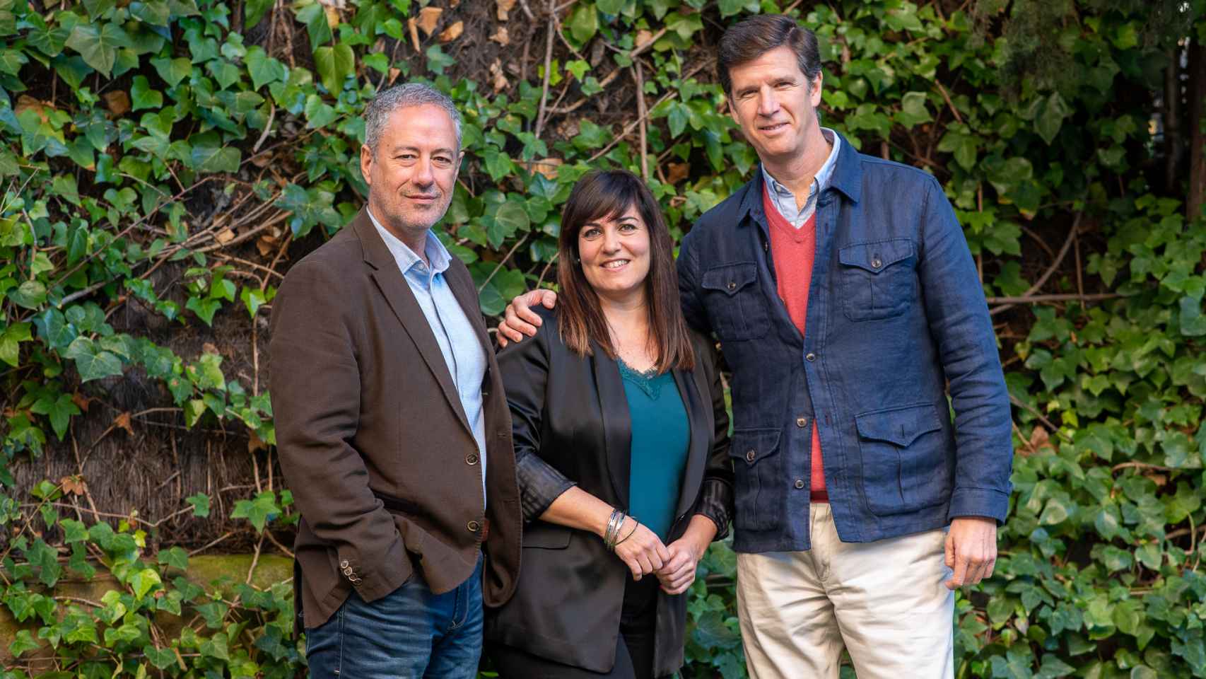 Pedro García,  Sonsoles Valero y Javier Sánchez-Marco son los cofundadores del primer neobanco para profesionales del sector inmobiliario.