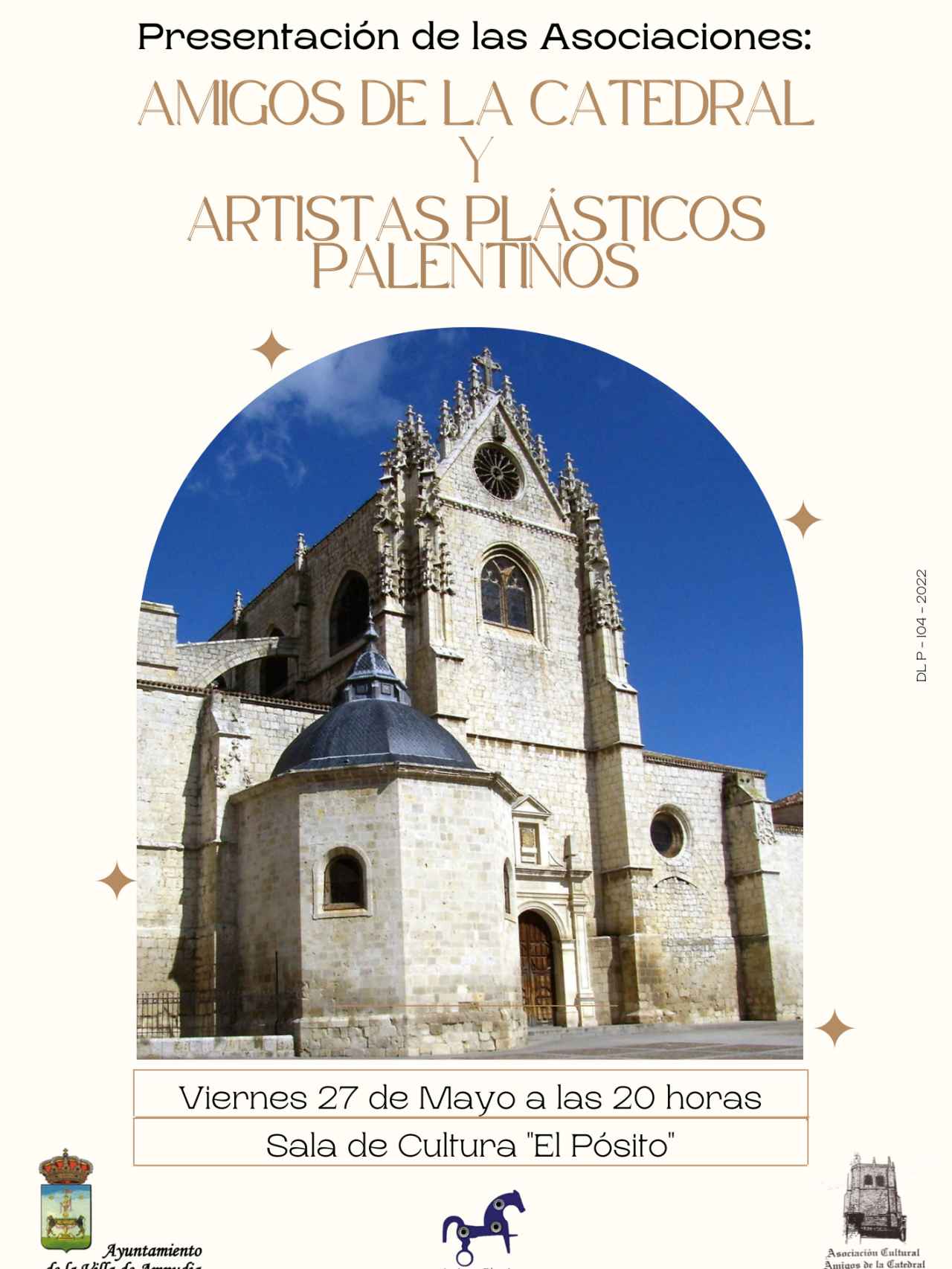 Presentación de las Asociaciones: amigos de la catedral y artistas plásticos palentinos