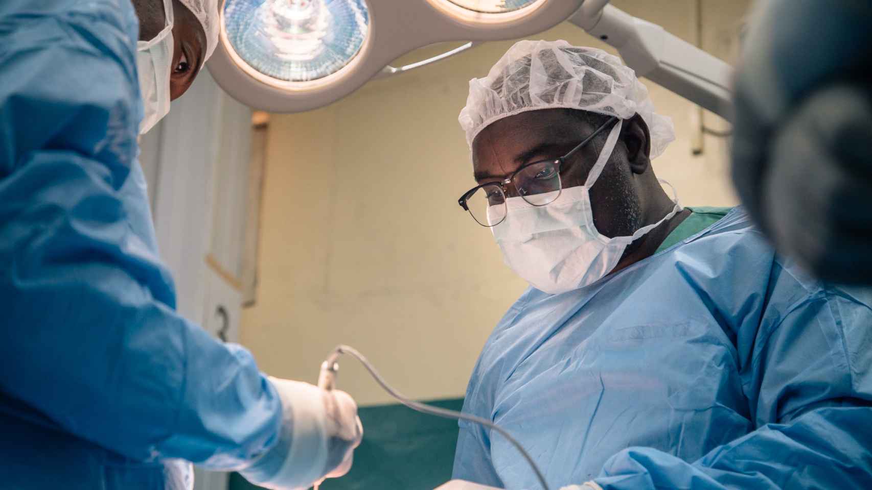 El doctor Abubakar Lawal Abdullahi, líder del equipo de médicos de MSF.