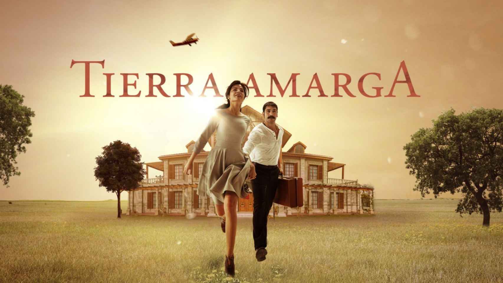 Cartel de la telenovela turca 'Tierra amarga', que  en España emite Antena 3.