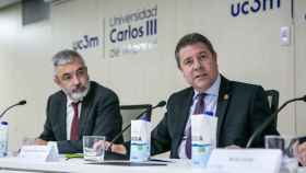 El presidente regional, Emiliano García-Page, ha participado en el debate-coloquio ‘Los fondos Next Generation y las CCAA’, que organiza la Universidad Carlos III de Madrid.