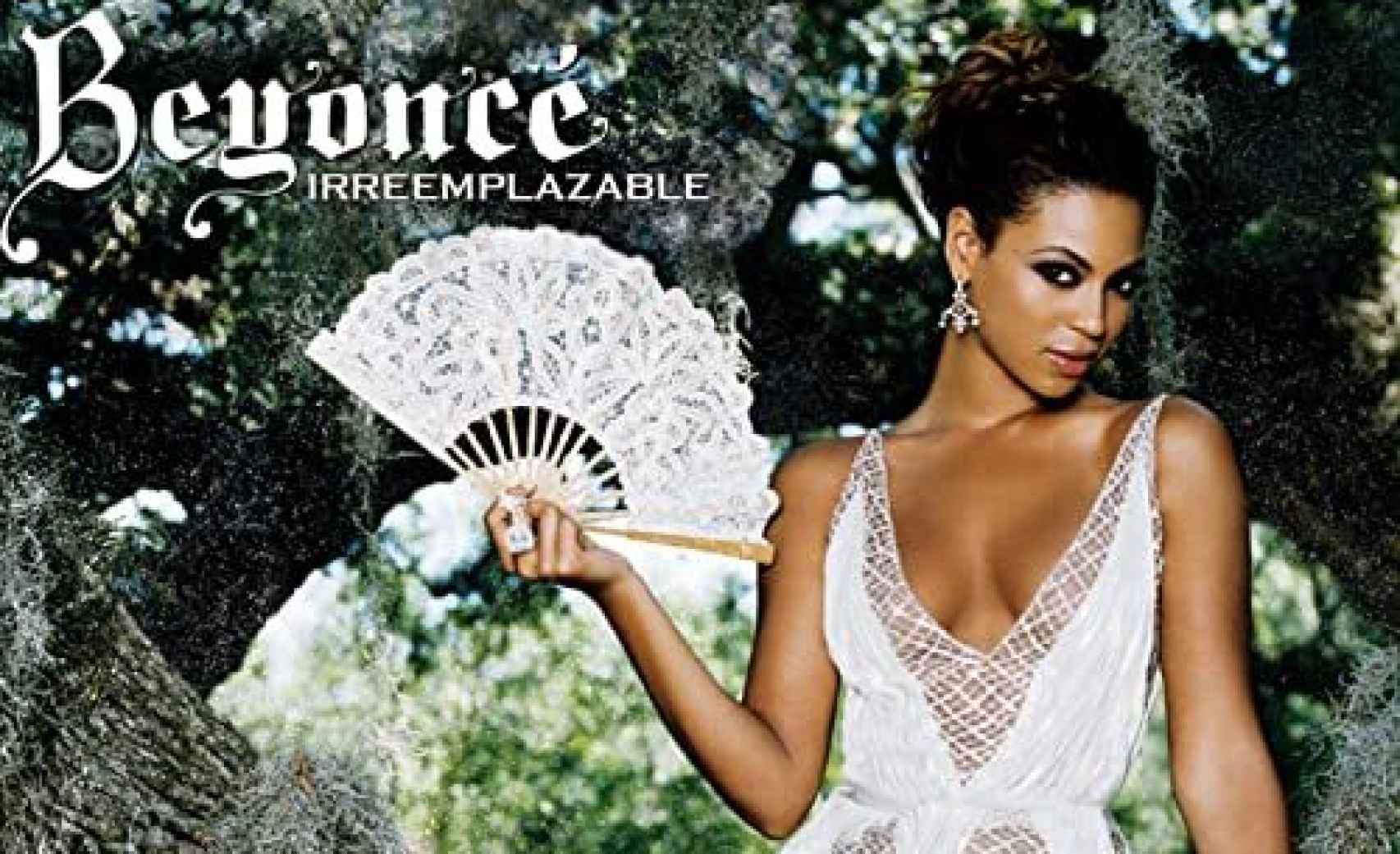 Beyoncé en la portada de su disco 'Irreplaceable'.